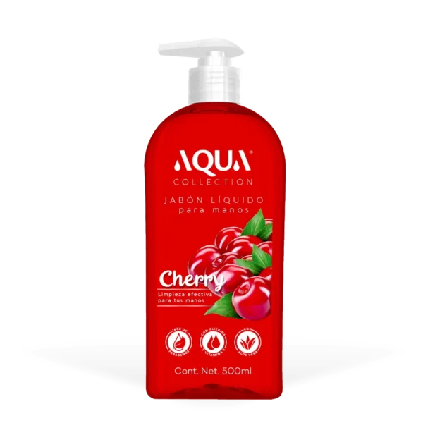 Aqua Jabón líquido de manos Cherry