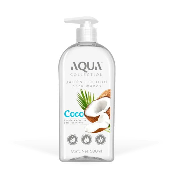 Aqua Jabón líquido de manos Coco