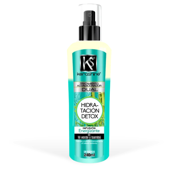 Kerashine Tratamiento Dual acondicionador Hidratación Detox Infusión Energizante