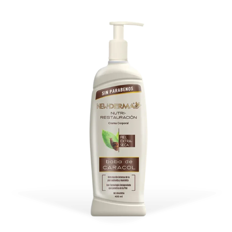 New Derma Crema Corporal - Baba de Caracol